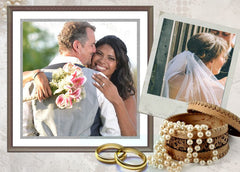 Wedding Collage Set - Mr&Mrs