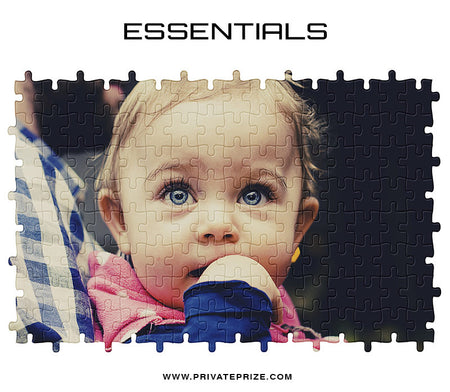 Puzzle Overlay - Photography Photoshop Template