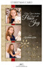 Quinn Jon - Christmas Card - Photography Photoshop Template