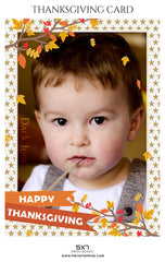 Jose - Thanksgiving card Digital Backdrop