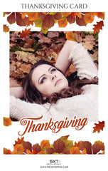 Jacelyn Troy  - Thanksgiving card Digital Backdrop