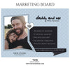 Daddy & Me - Father's Day Marketing Board Flyer Templates - PrivatePrize - Photography Templates