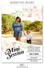 MOTHERS DAY MINI SESSION FLYER TEMPLATE-2 FOR PHOTOGRAPHERS - Photography Photoshop Template