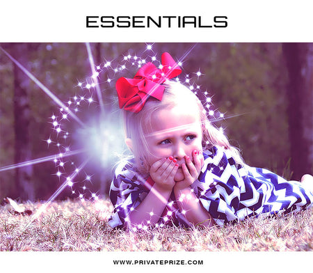 FairyStars Overlay - Photography Photoshop Template