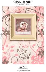 New Born Announcement Card