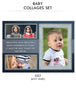 Baby Collage Set - John Baby - Photography Photoshop Template