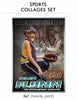 Flynn - Sports Collage Photoshop Template - Photography Photoshop Templates