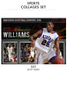 Williams - Sports Collage Photoshop Template - Photography Photoshop Templates