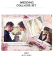 Wedding Collage Set - Along With - Photography Photoshop Templates