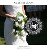 Wedding Monogram - Photography Photoshop Templates