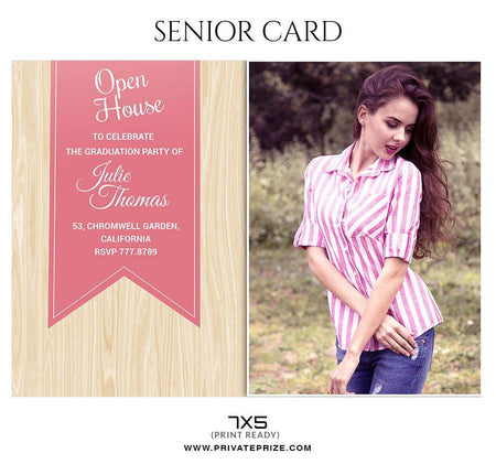 Julie Thomas  - Photo Card Templates - PrivatePrize - Photography Templates