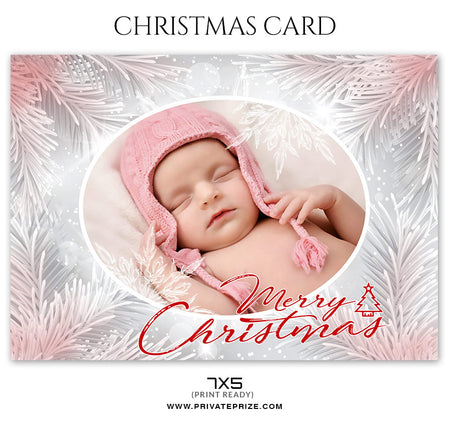 Myra - Christmas Card - Photography Photoshop Template