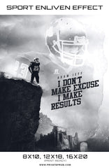 I don't make excuses I make results 2017 Sports Template -  Enliven Effects