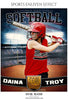 Daina Troy - Softball Sports Enliven Effect Photography Template - PrivatePrize - Photography Templates