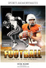 Trace Thompson - Football Memory Mate Photoshop Template - PrivatePrize - Photography Templates