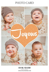 Joyous - Photo card