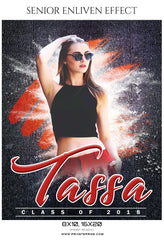 Tassa - Senior Enliven Effect Photography Template