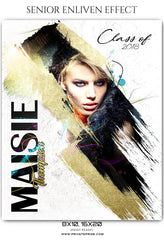 Maisie Thompson - Senior Enliven Effect Photography Template