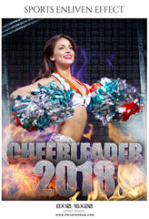 Cheerleader 2018 - Cheerleader Sports Photography Template