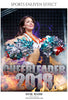 Cheerleader 2018 - Cheerleader Sports Photography Template - PrivatePrize - Photography Templates