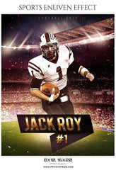 Jack Roy - Football Sports Enliven Effects Photography Template