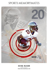 David Jeff - Football Sports Enliven Effect Photography Template