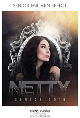 Netty - Senior Enliven Effect Photography Template