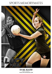 LACY PAUL - VOLLEYBALL- SPORTS MEMORY MATE