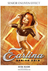 Earlina - Senior Enliven Effect Photography Template