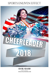 Cheerleader 2018 - Sports Photography Template
