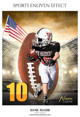Nixen Curtis - Football Sports Enliven Effects Photography Template