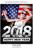 2018 Happy New Year - Senior Enliven Effect Photography Template - PrivatePrize - Photography Templates