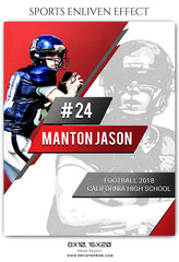MANTON JASON - FOOTBALL SPORTS PHOTOGRAPHY