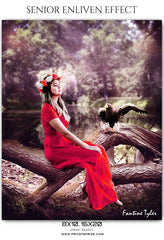 Fantine Tyler - Senior Enliven Effect Photography Template