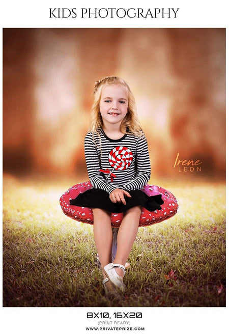 Irene Leon - Kids Photography Photoshop Templates - PrivatePrize - Photography Templates