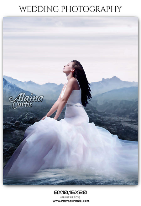 Alaina Curtis - Wedding Photography Template - Photography Photoshop Template