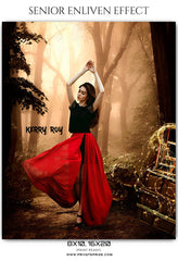 Kerry Roy - Senior Enliven EffectPhotoshop Template