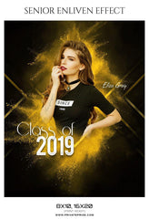 Eliza Gray - Senior Enliven Effect Photography Template