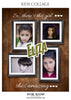 ELIZA - KIDS COLLAGE - Photography Photoshop Template