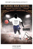 Darius Thomas - Basketball Sports Enliven Effect Photography Template - PrivatePrize - Photography Templates