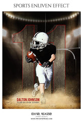 Dalton Johnson - Football Sports Enliven Effect Photography Template