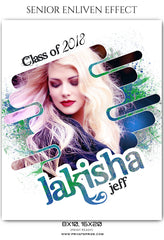 Lakisha Jeff - Senior Enliven Effect Photography Template