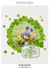 FRAMED IN LOVE- ST. PATRICK'S PHOTOCARD - Photography Photoshop Template