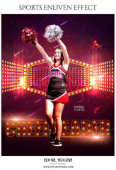 Fannia Curtis - Cheerleader Sports Photography Template