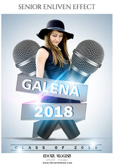 Galena - Senior Enliven Effect Photography Template