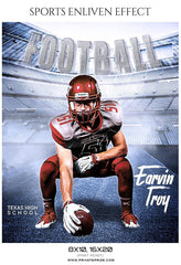 Earvin Troy - Football Sports Enliven Effect Photography Template