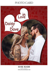 Daisy and Dave - Photo card