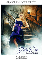 Julia Sean - Senior Enliven Photography Template