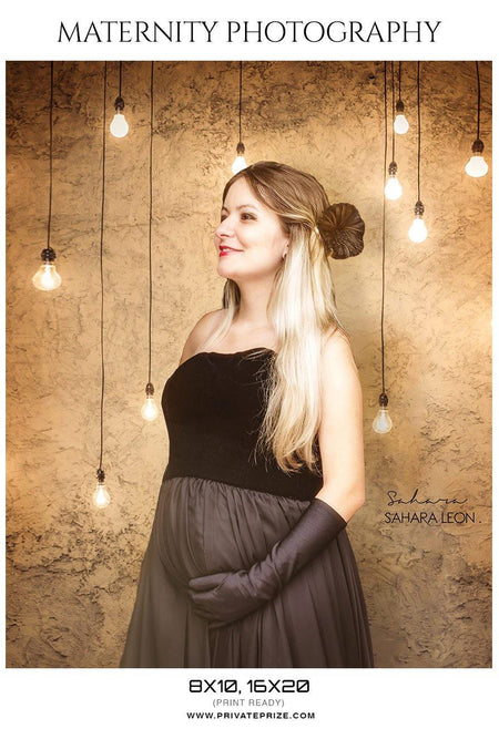 Sahara Leon - Maternity photography - PrivatePrize - Photography Templates