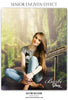 BARBI SHAY - SENIOR ENLIVEN EFFECT - Photography Photoshop Template